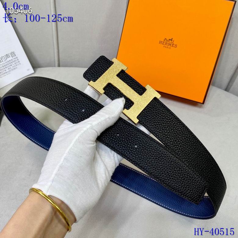 Iconic Reversible Leather Belt